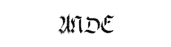 fracta Condensed Bold Distorted  Free Fonts Download