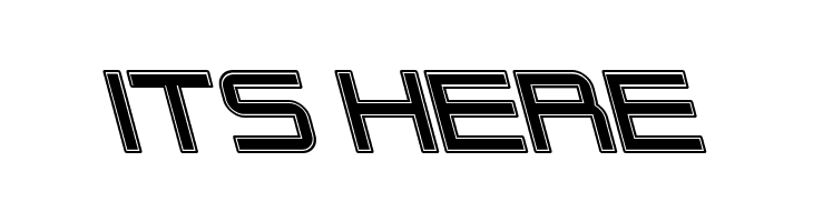 Outer Limits Italic  Free Fonts Download