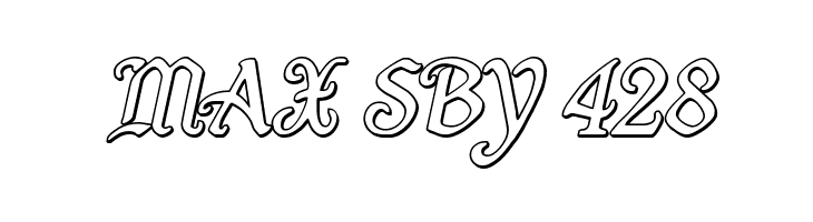 Quill Sword Outline Italic  Free Fonts Download