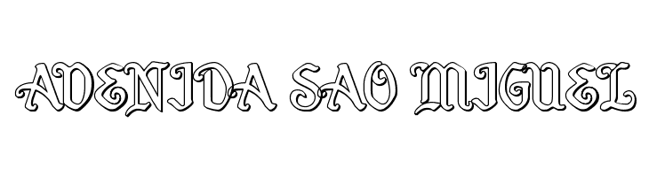 Quill Sword Outline  Free Fonts Download