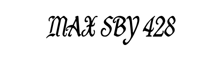 Quill Sword Condensed Italic  Free Fonts Download