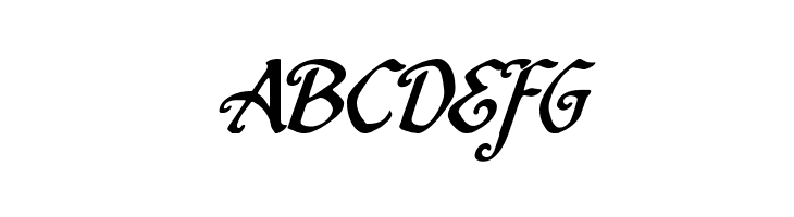 Quill Sword Super-Italic  Free Fonts Download