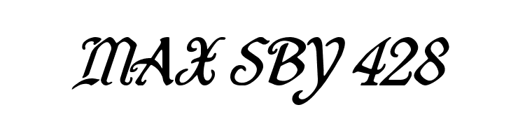Quill Sword Super-Italic  Free Fonts Download