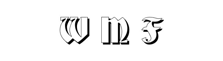GermaniaShadow  Free Fonts Download