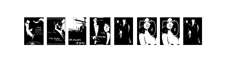 Shades of Grey  Free Fonts Download