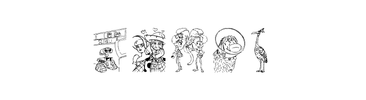 Pixar family 2  Free Fonts Download