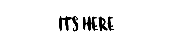 Brushcheetah Regular  Free Fonts Download