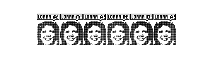 Lorra Lorra Dates! Regular  Free Fonts Download