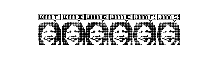 Lorra Lorra Dates! Regular  Free Fonts Download