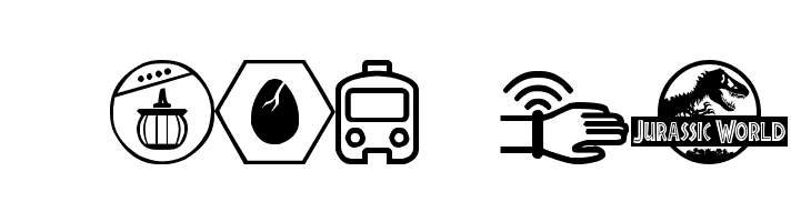 Jurassic World  Free Fonts Download
