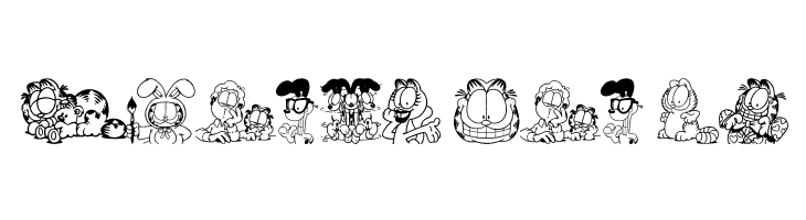 Garfield Hates Mondays Loves Fonts  Free Fonts Download