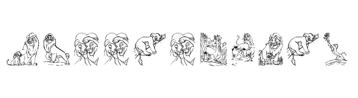 King Lion  Free Fonts Download