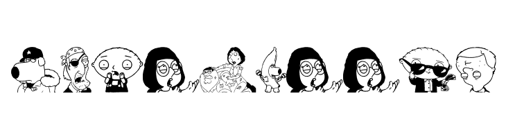 Family Guy Giggity  Free Fonts Download