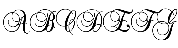 Baroque Script  Free Fonts Download