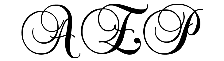 Baroque Script  Free Fonts Download