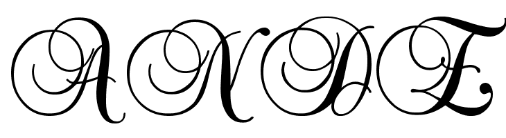 Baroque Script  Free Fonts Download