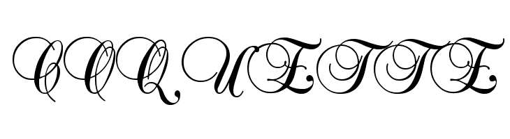 Baroque Script  Free Fonts Download