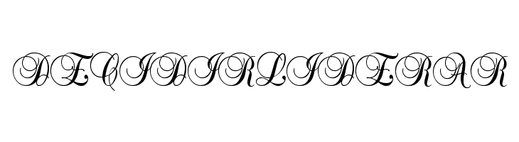 Baroque Script  Free Fonts Download