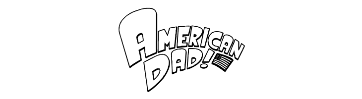 American Dad Good Morning USA  Free Fonts Download