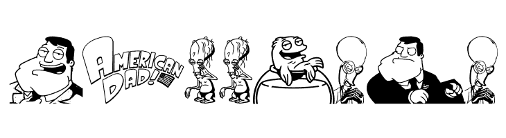 American Dad Good Morning USA  Free Fonts Download