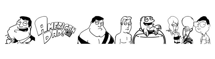 American Dad Good Morning USA  Free Fonts Download