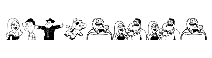 American Dad Good Morning USA  Free Fonts Download