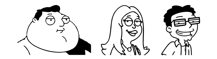 American Dad Good Morning USA  Free Fonts Download