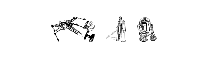 Lucas characters  Free Fonts Download