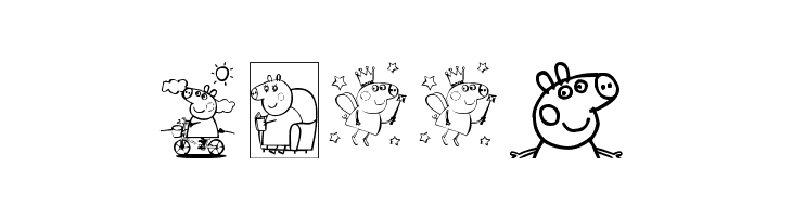 Peppa Pig  Free Fonts Download