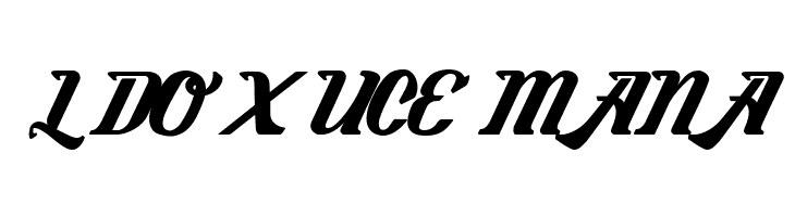 L%2BDOX%2BUCE%2BMANA Labyrinthe du Paradis Font