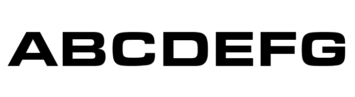 Eurostar Black Extended  Free Fonts Download