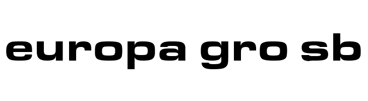 Eurostar Black Extended  Free Fonts Download
