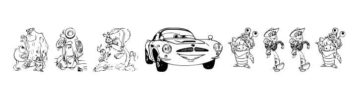 Pixar 1  Free Fonts Download