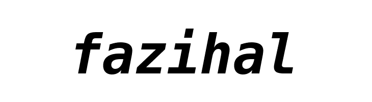 Meslo LG L DZ Bold Italic  Free Fonts Download