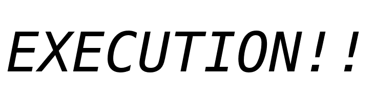 Meslo LG M DZ Italic  Free Fonts Download