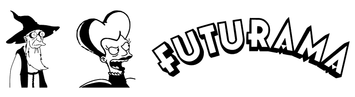 Futurama All Hail The Hypnotoad  Free Fonts Download
