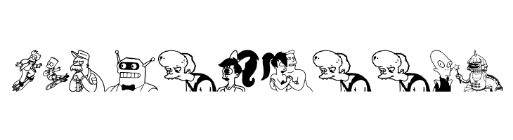 Futurama All Hail The Hypnotoad  Free Fonts Download