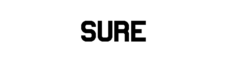 sure High School Regular Font