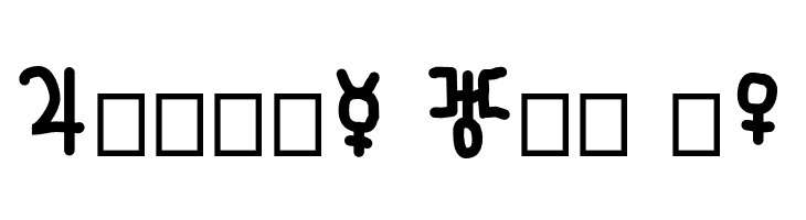 Fun Astronomical Symbols  Free Fonts Download