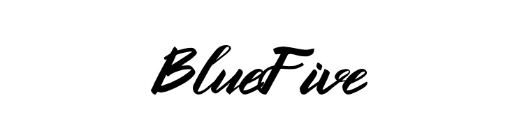 BlueFive Queenata Font
