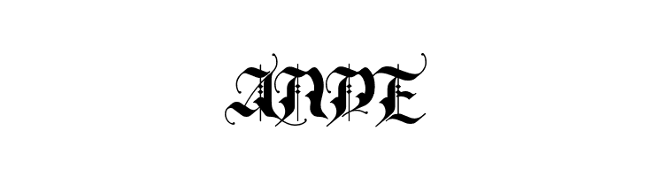 RhapsodyBlackLetter  Free Fonts Download
