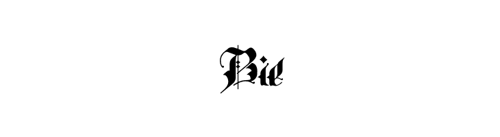 RhapsodyBlackLetter  Free Fonts Download