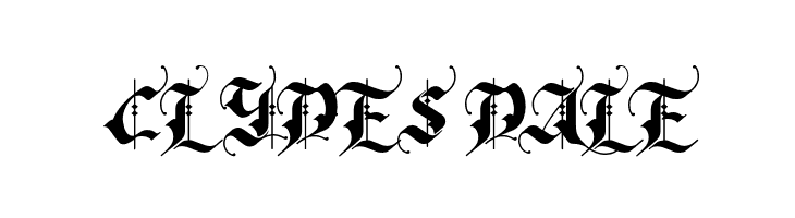 RhapsodyBlackLetter  Free Fonts Download