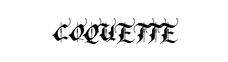 RhapsodyBlackLetter  Free Fonts Download