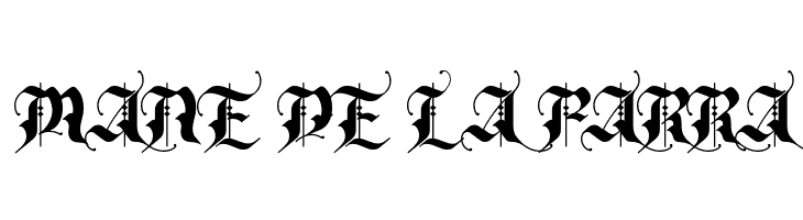 RhapsodyBlackLetter  Free Fonts Download