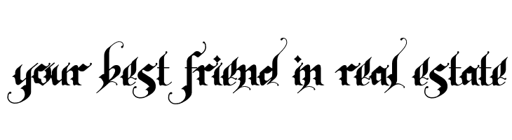 RhapsodyBlackLetter  Free Fonts Download