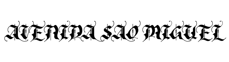Rhapsody Black Letter Regular  Free Fonts Download