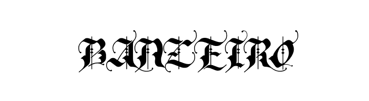 Rhapsody Black Letter Regular  Free Fonts Download