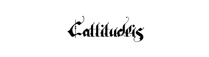 Rhapsody Black Letter Regular  Free Fonts Download