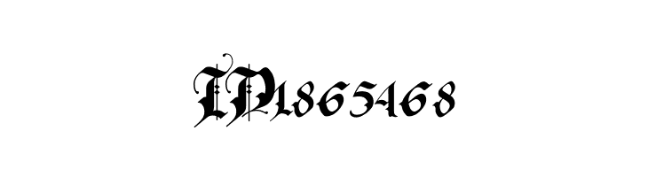 Rhapsody Black Letter Regular  Free Fonts Download
